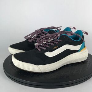 Vans Ultrarange Ultra Cush Black/Blue Athletic Shoes Women’s Size 5.5